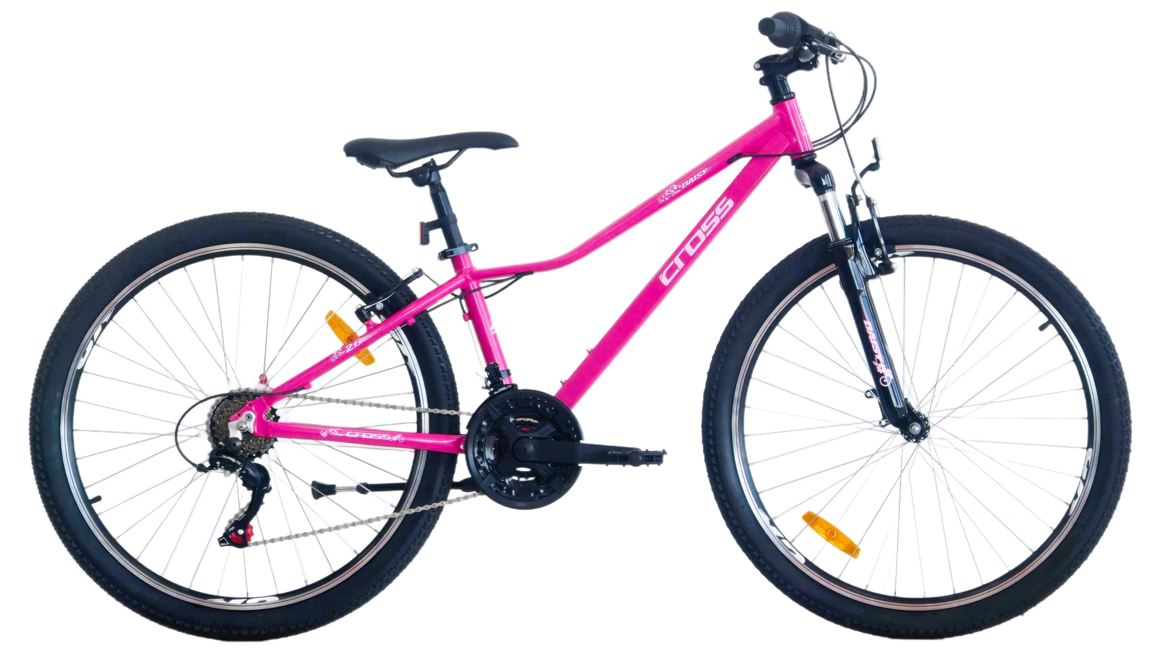 1. Bicicleta copii mtb CROSS Daisy 26 - Pink | 10-13 ani