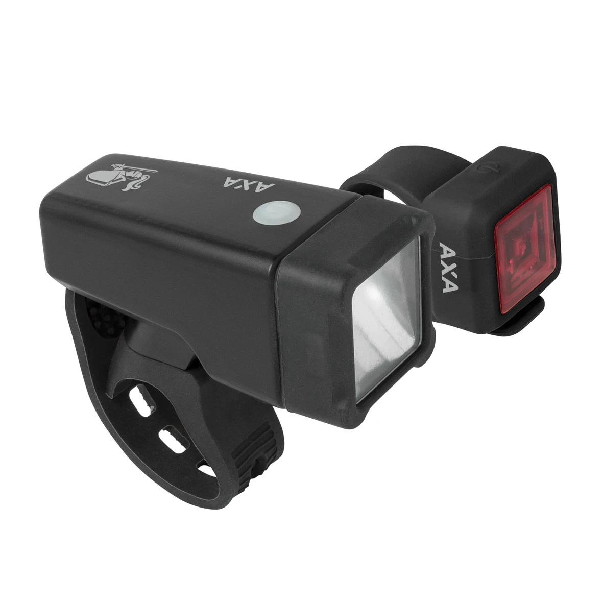 1. Set Far + Stop Bicicleta AXA Niteline T1 Led