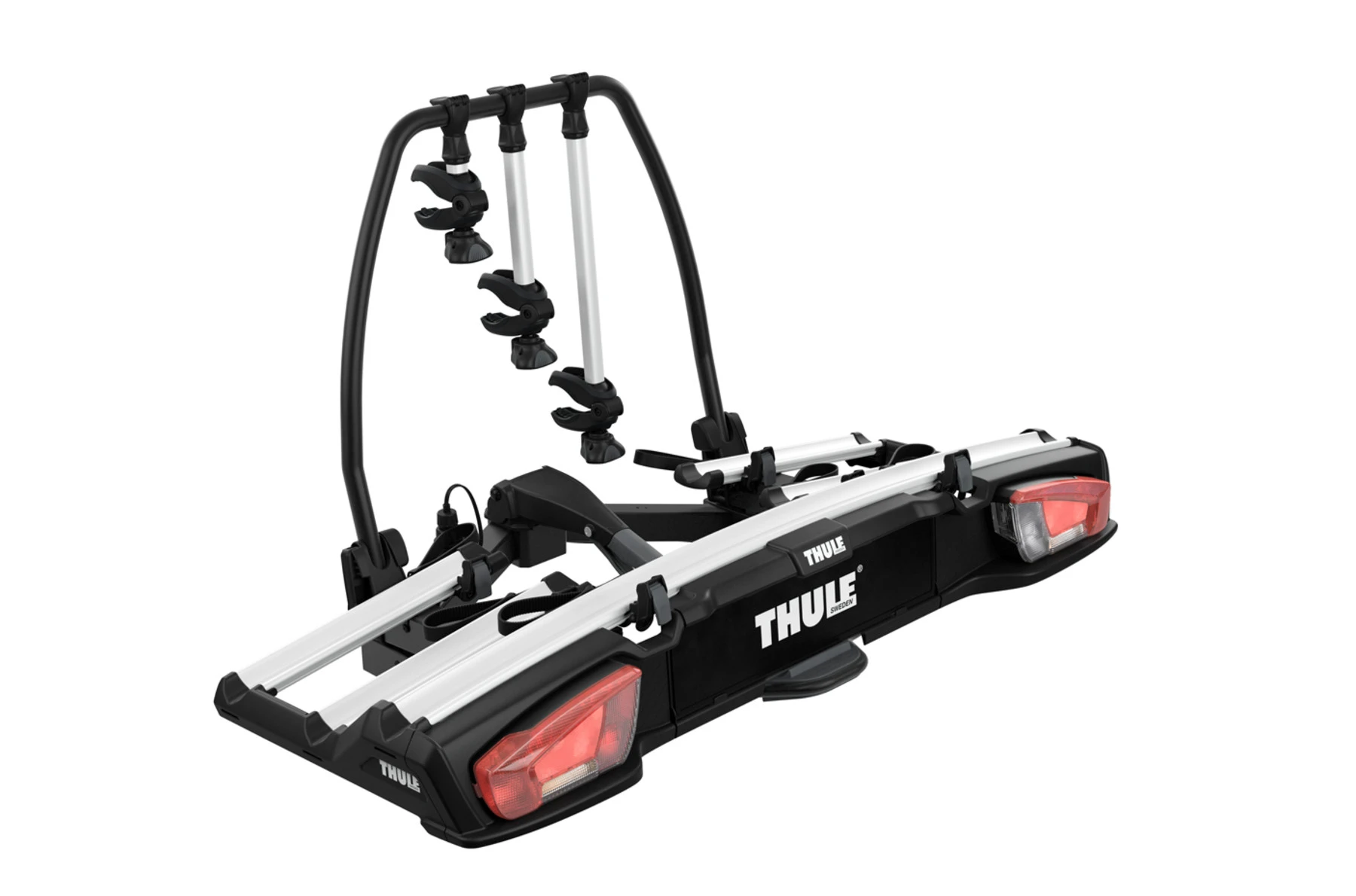 1. Suport biciclete THULE VeloSpace XT - 3 biciclete 13pini - Silver