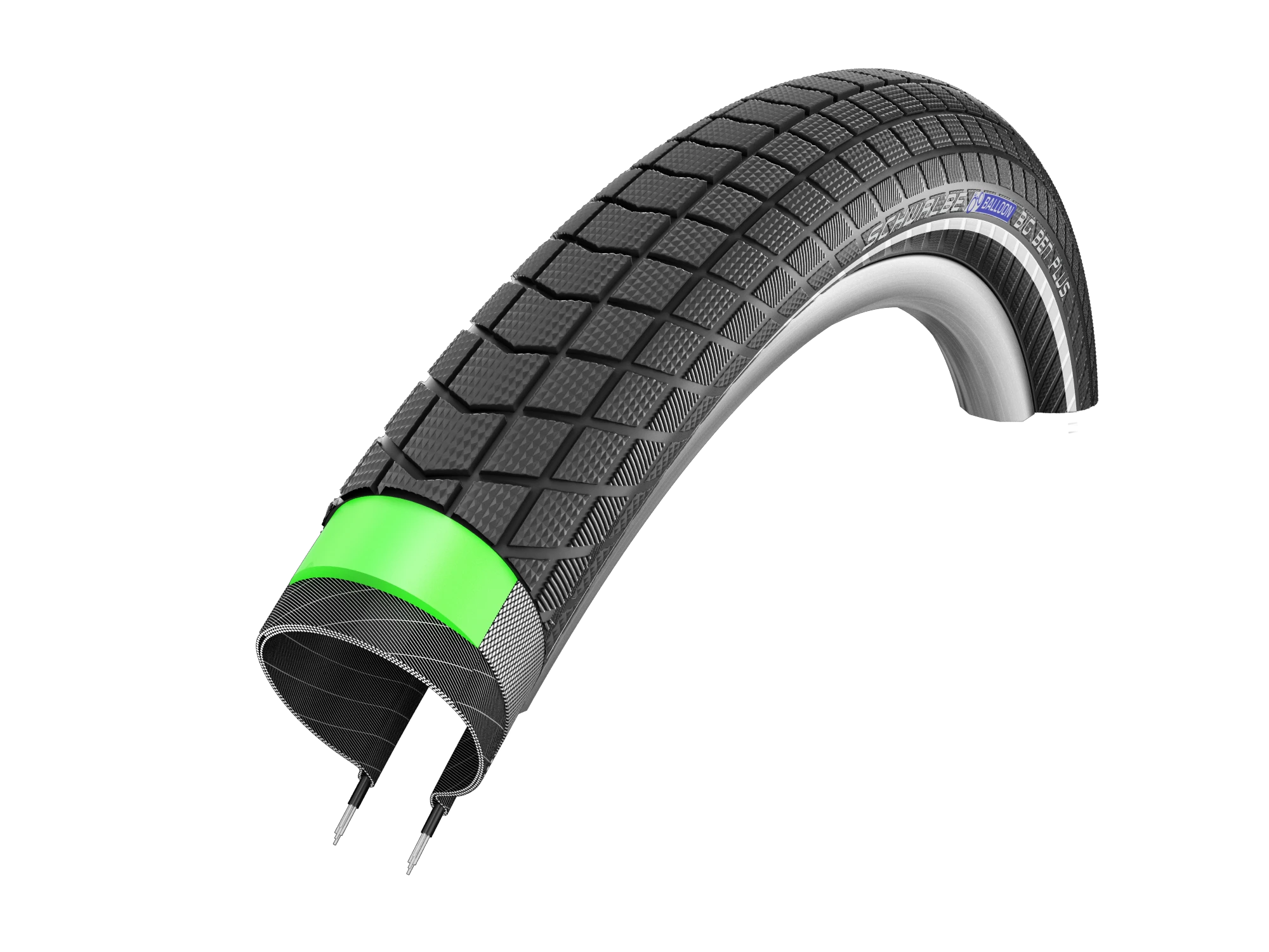 1. Cauciuc SCHWALBE Big Ben Plus - 28x2.00 (50-622) HS439 B/B-SK+RT, Addix - Sarma