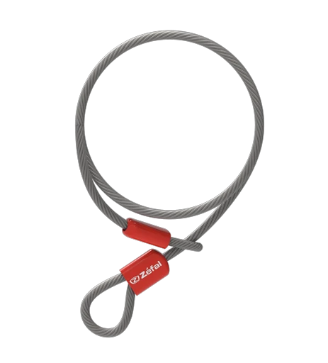 1. Cablu incuietoare ZEFAL K-Traz L 10mm/220cm- Grey