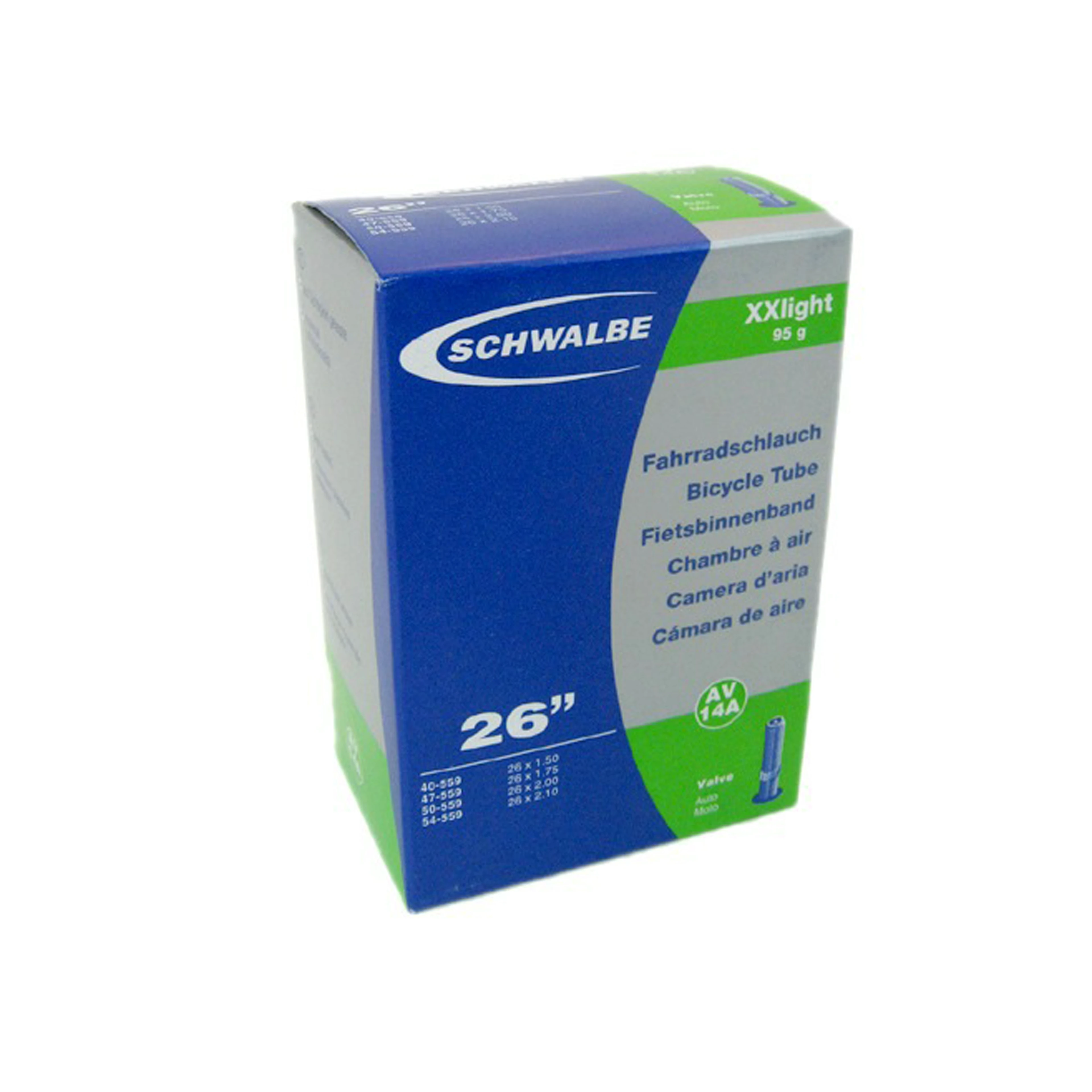 1. Camera SCHWALBE AV14A 26 (40/54-559) EK AGV 40mm
