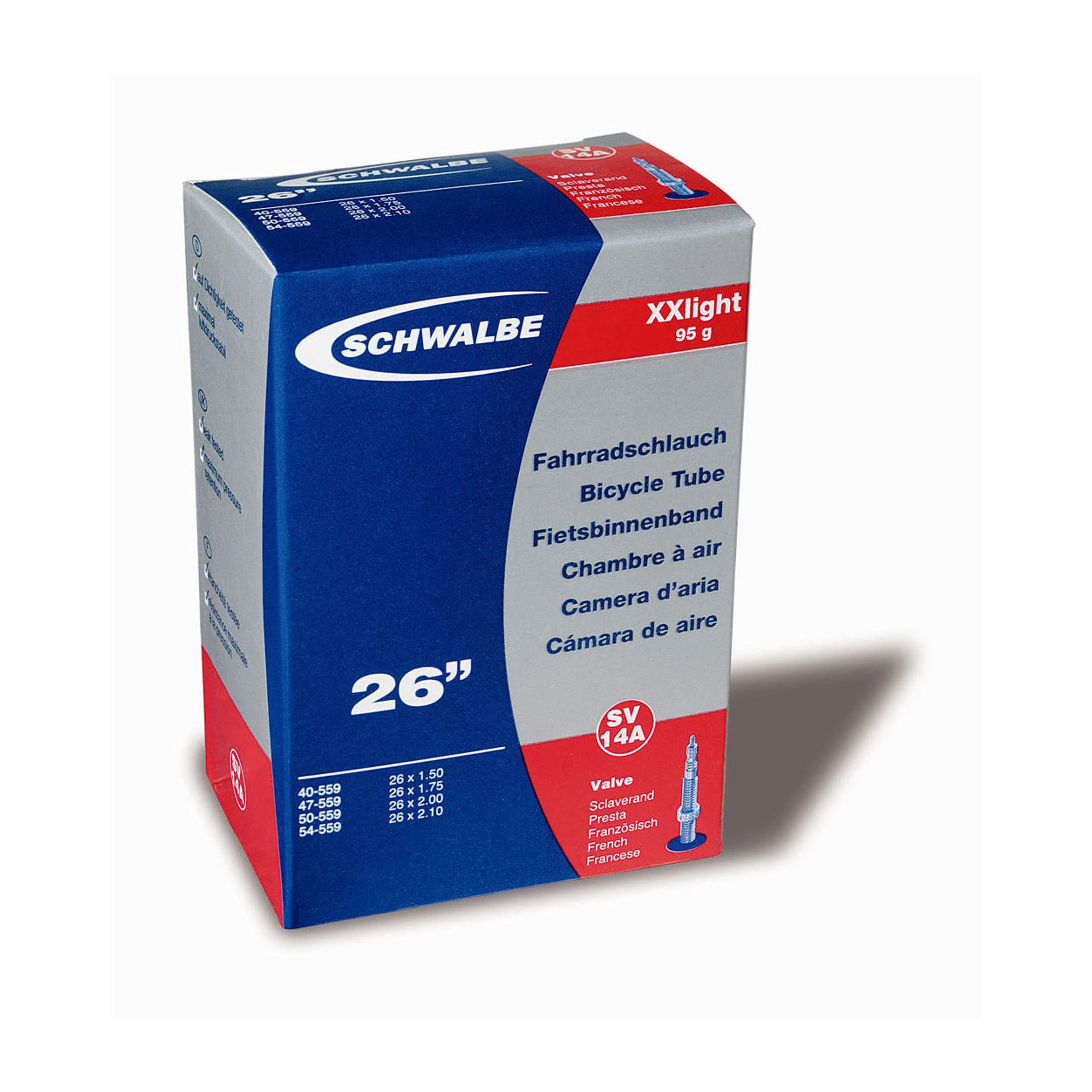 1. Camera SCHWALBE SV14A 26 (40/54-559) EK 40mm