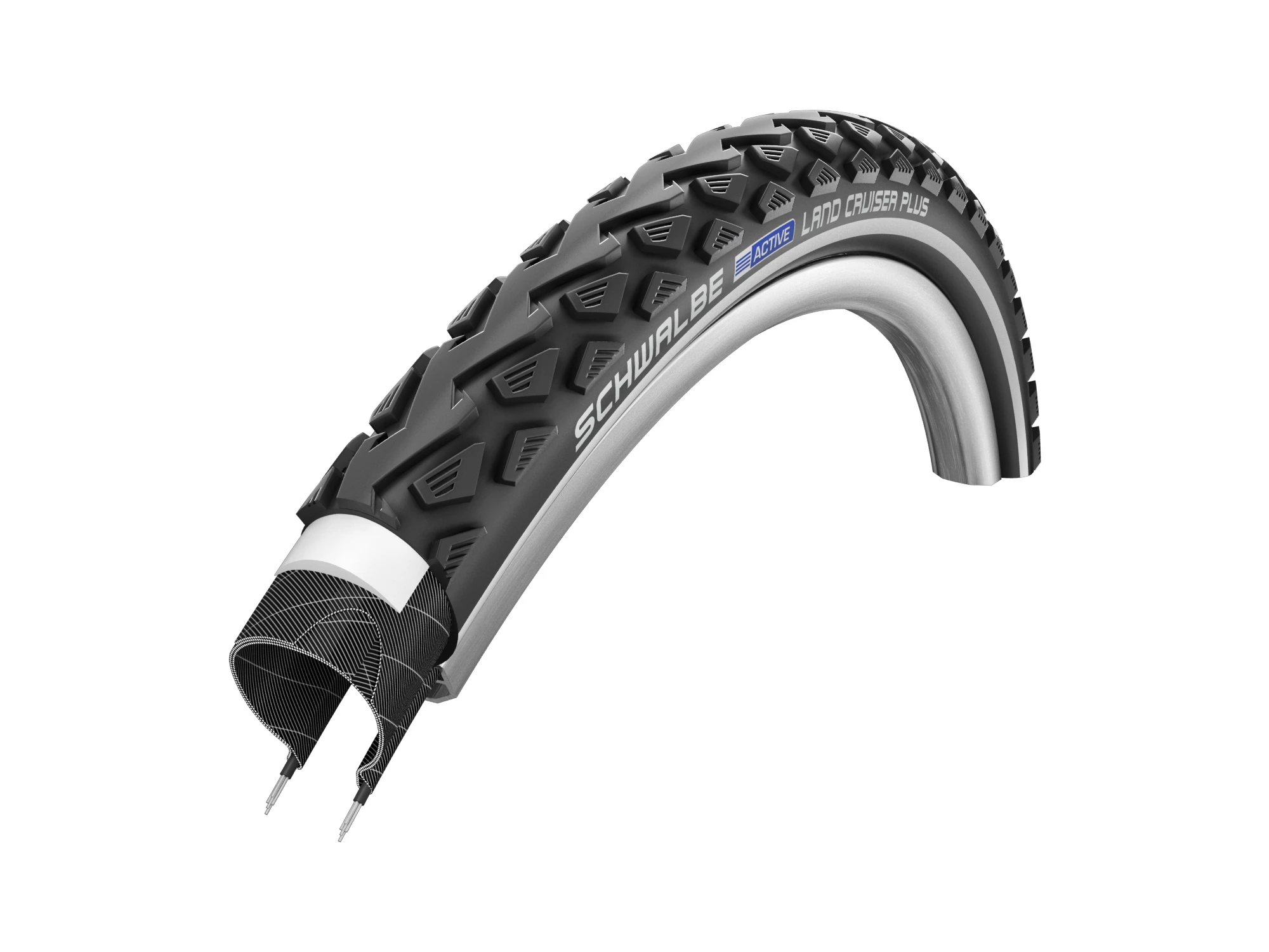 1. Cauciuc SCHWALBE Land Cruiser Plus - 28x1.75 (47-622) HS450 B/B+RT, SBC - Sarma
