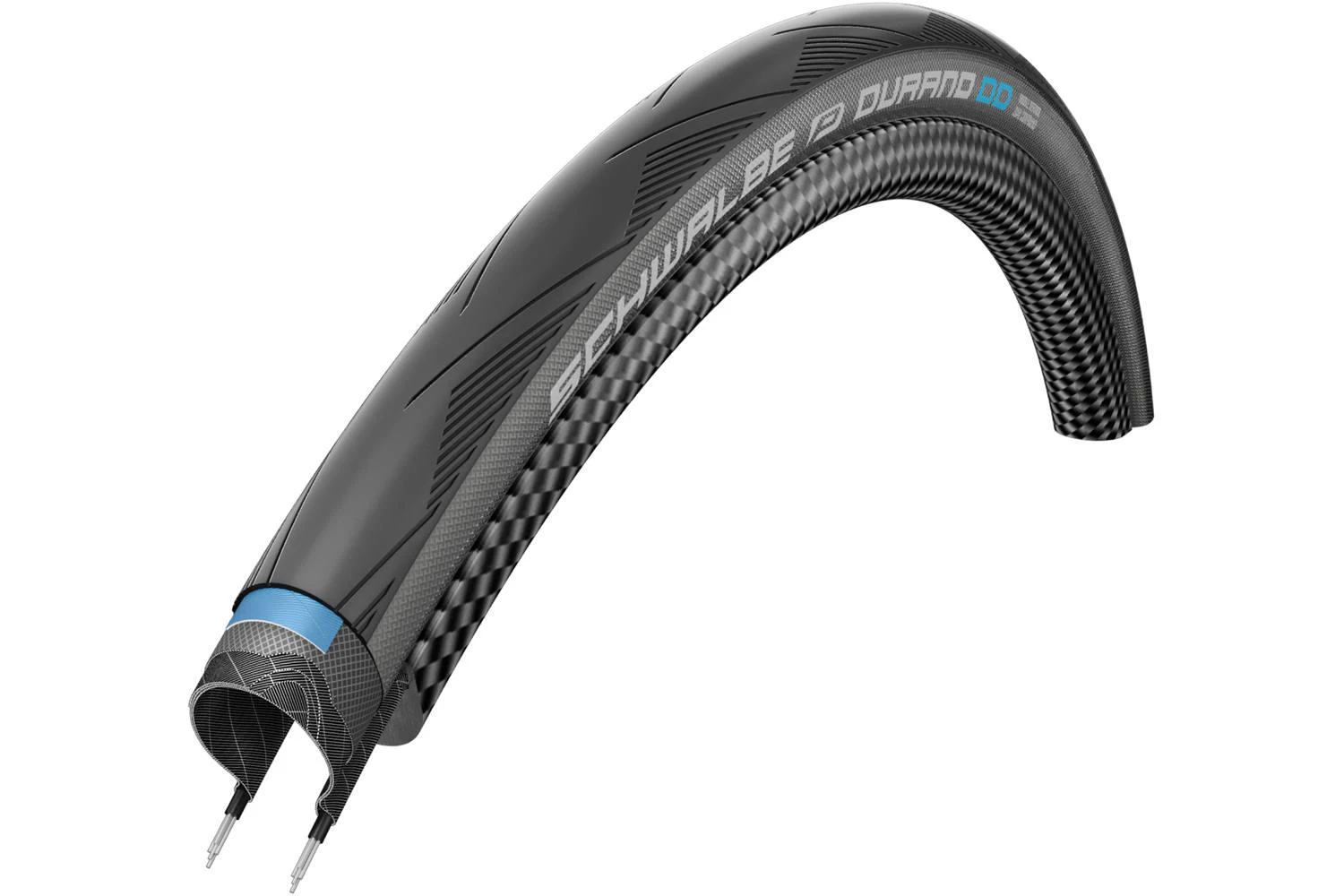 1. Cauciuc SCHWALBE Durano DD - 700x28C (28-622) HS464 B/GR-SK, Addix - Sarma