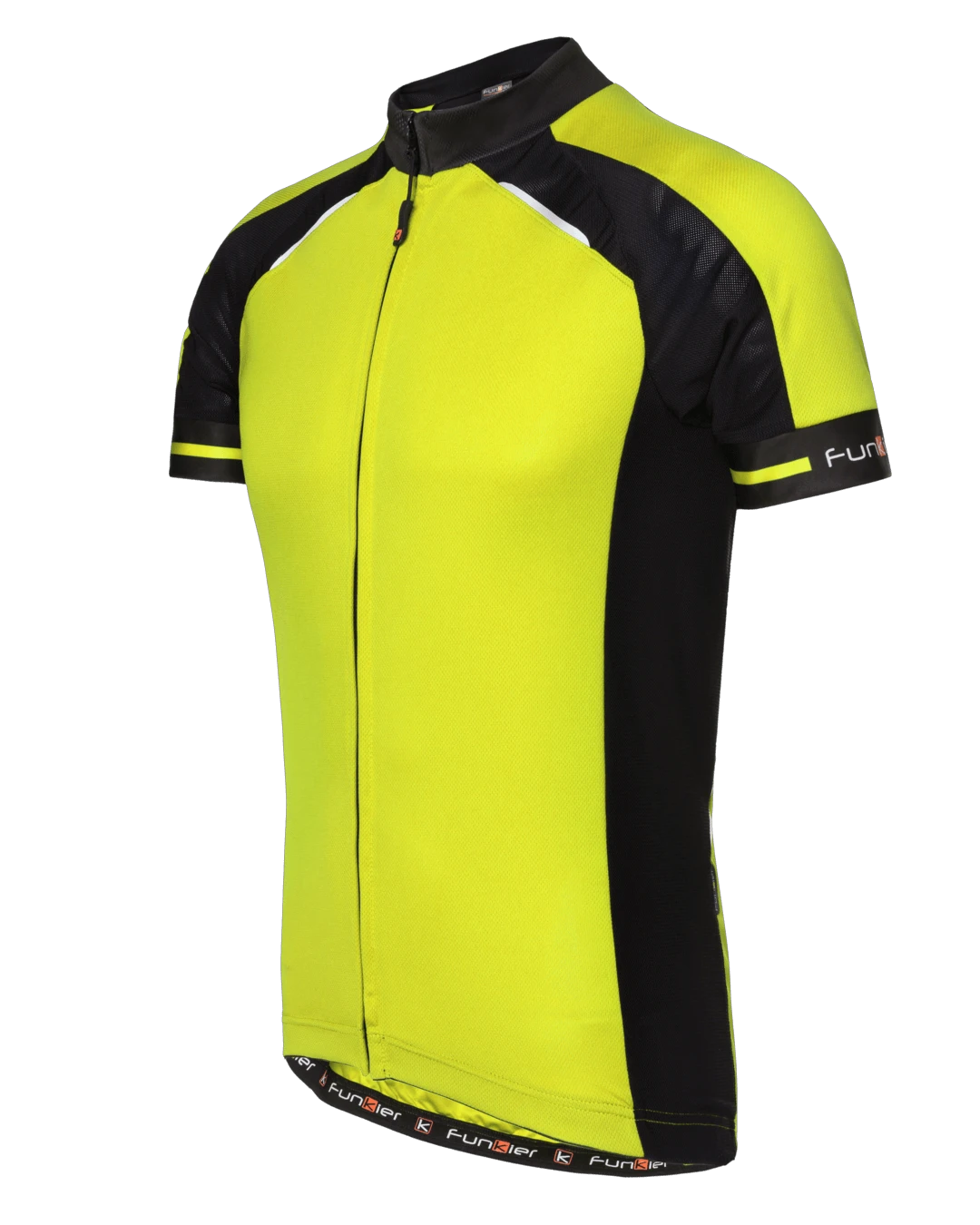 1. Tricou Ciclism FUNKIER Firenze W Active (S/S) - Lime Green S