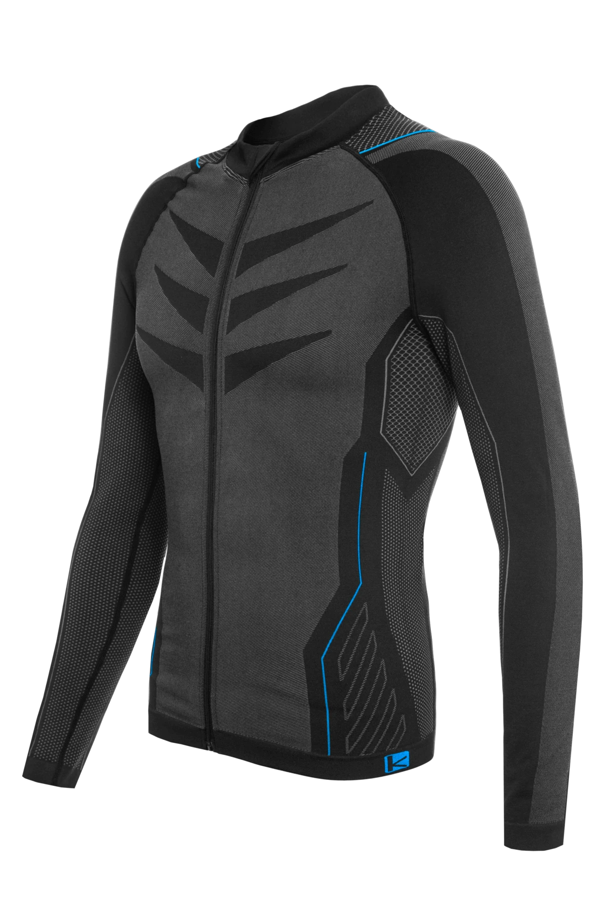 1. Bluza de Corp Termica FUNKIER Campania Elite - Gri/Albastru XS/S