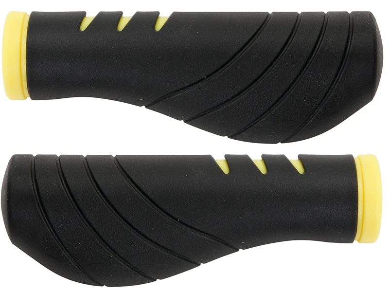 1. Mansoane CONTEC Ergo Neo Plus 132mm - Negru/Galben neon