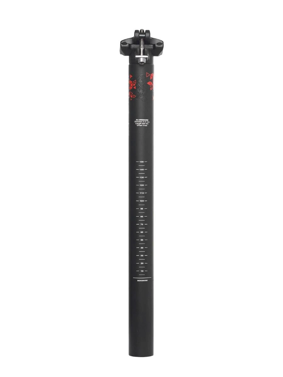 1. Tija sa CROSSER SP368 31.6x400mm - Black/Red