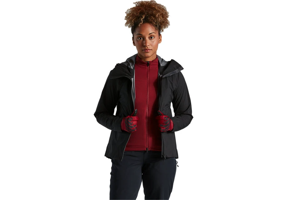 1. Jacheta Ploaie Ciclism SPECIALIZED Women's Trail-Series - Black S