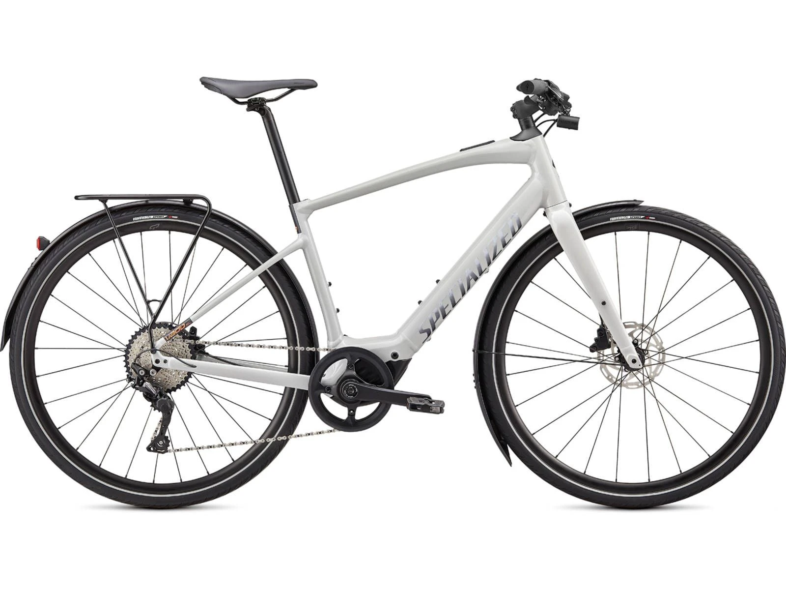 1. Bicicleta Electrica SPECIALIZED Turbo Vado SL 4.0 EQ - Dove Gray/Acid Lava L