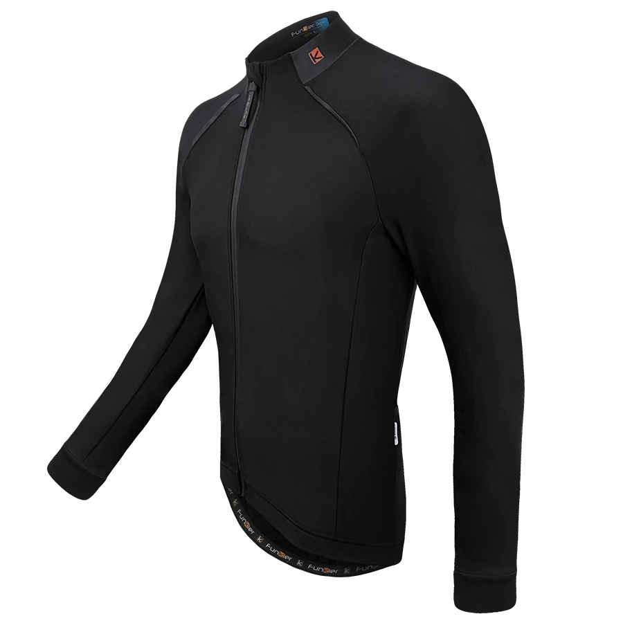 1. Jacheta Termica Ciclism FUNKIER Bernalda Pro - Black L