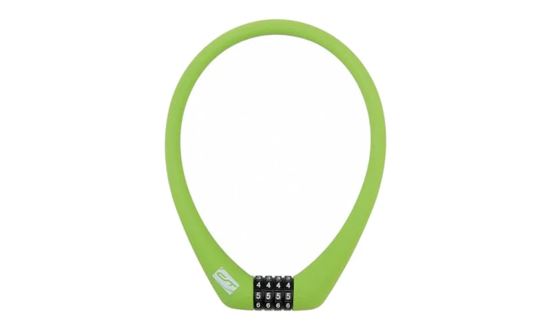 1. Antifurt Cablu CONTEC Neoloc Cifru 12mm/55cm - Green