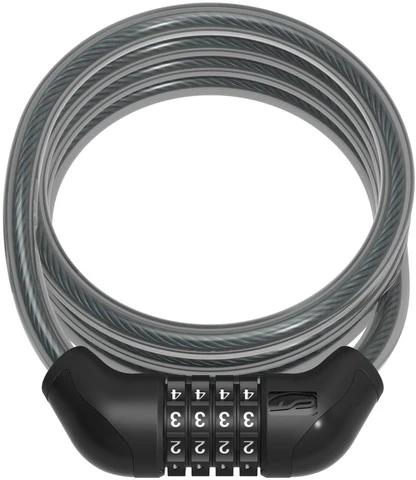 1. Antifurt Cablu CONTEC PowerLoc Cifru 12mm/185cm - Black