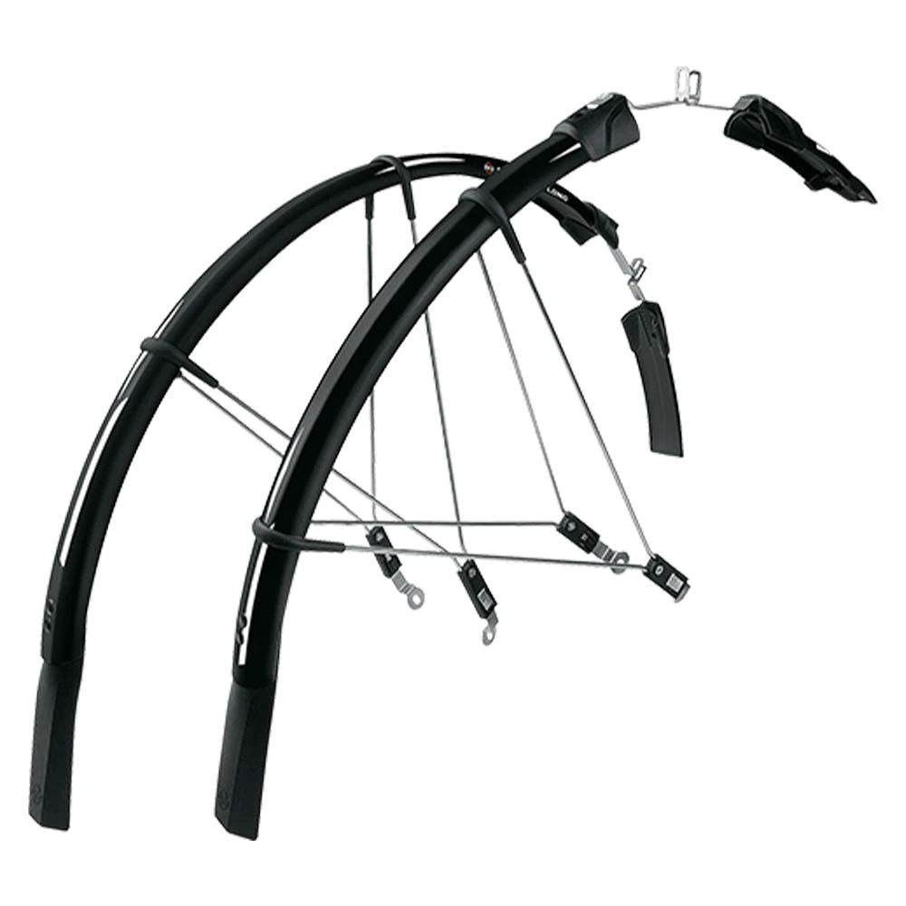 1. Aparatori bicicleta SKS Raceblade Long - Black | Set
