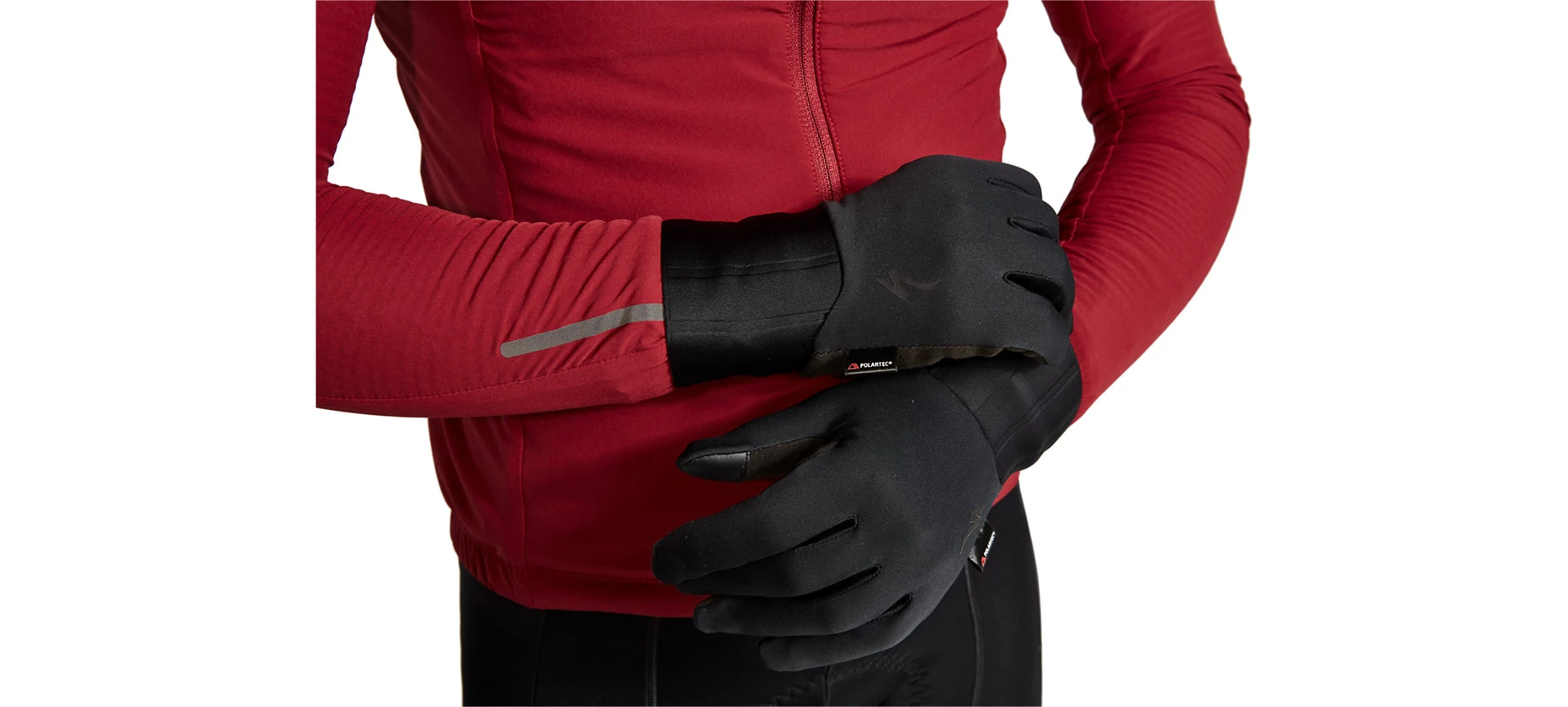1. Manusi Ciclism SPECIALIZED Women's Prime-Series Thermal (L/F) - Black L