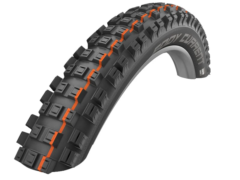 1. Cauciuc SCHWALBE Eddy Current Rear - 29x2.60 (65-622) HS497 B/B-SK, Super Gravity, Addix Soft 01 - TLE Pliabil
