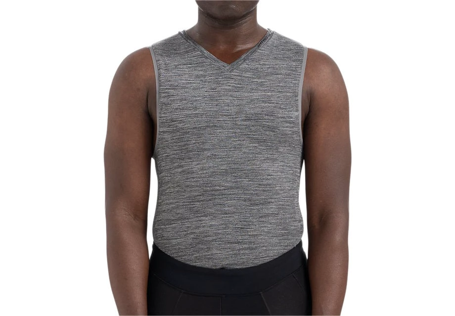1. Bluza de Corp fara Maneci SPECIALIZED Men's Seamless Baselayer - Heather Grey M