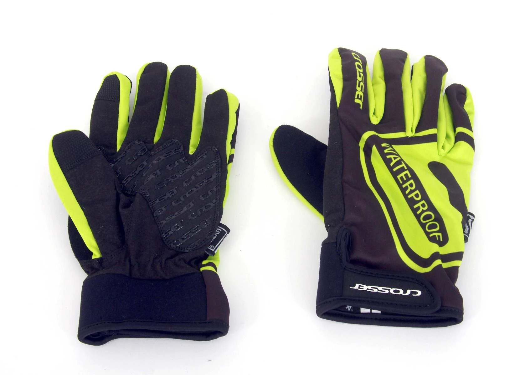 1. Manusi Ciclism CROSSER CG-965 Waterproof (L/F) - Black/Green M