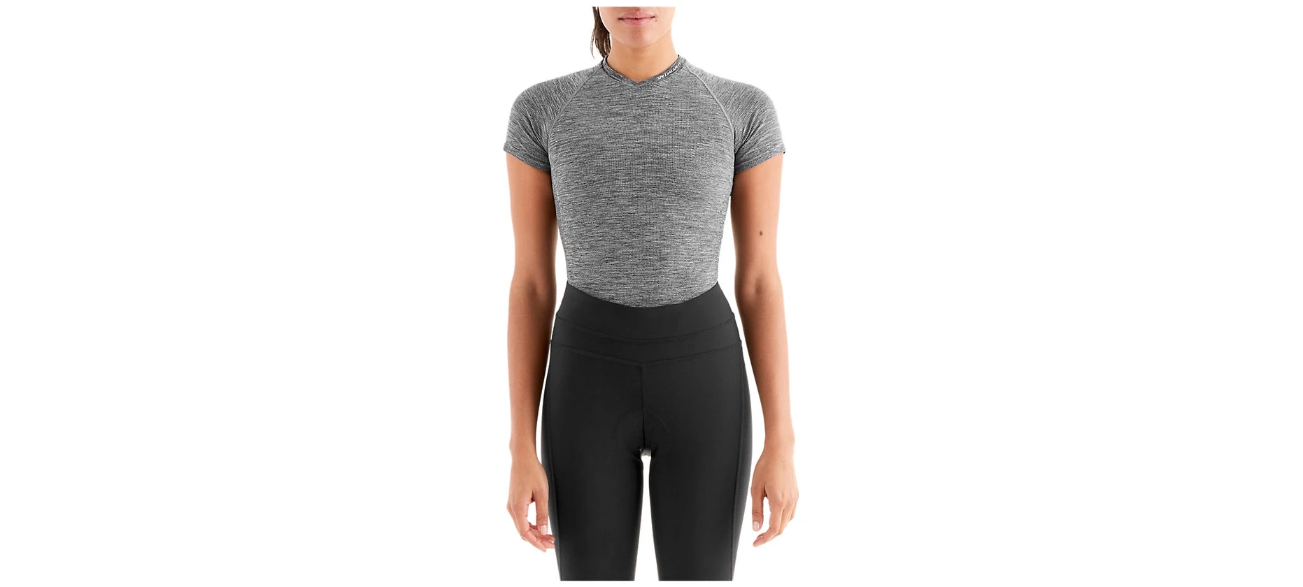 1. Bluza de Corp Termica SPECIALIZED Women's Seamless Baselayer (S/S) - Heather Grey L