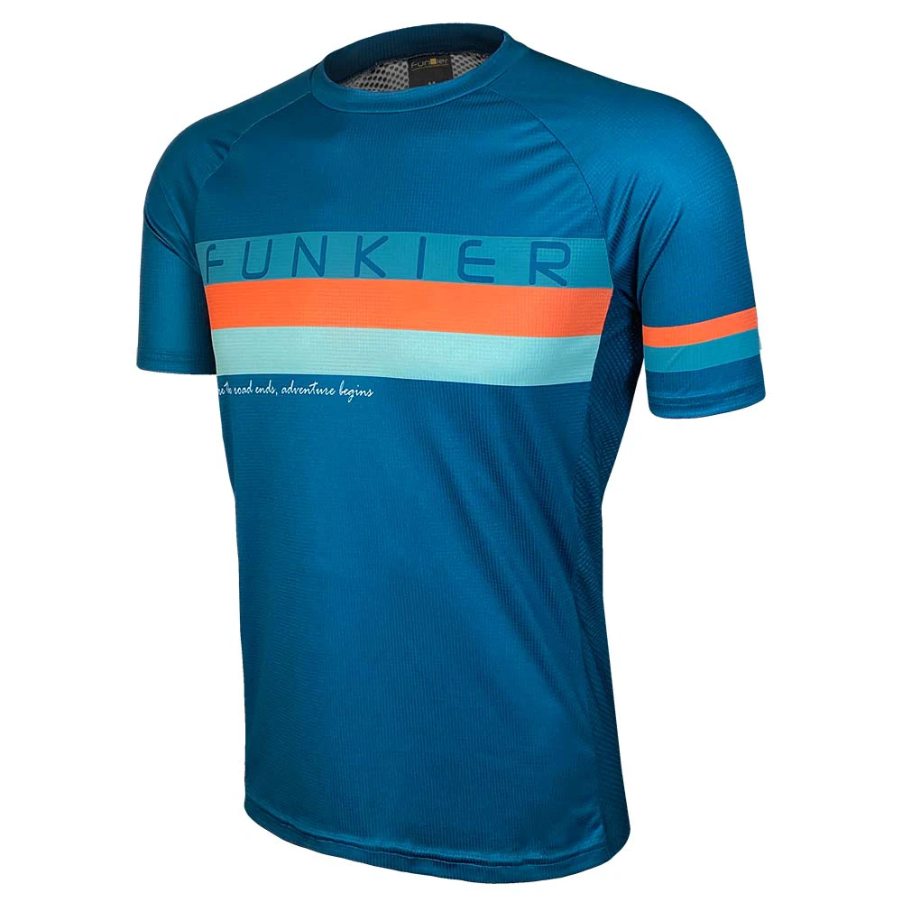 1. Tricou Ciclism FUNKIER Elia Enduro (S/S) - Turquoise S
