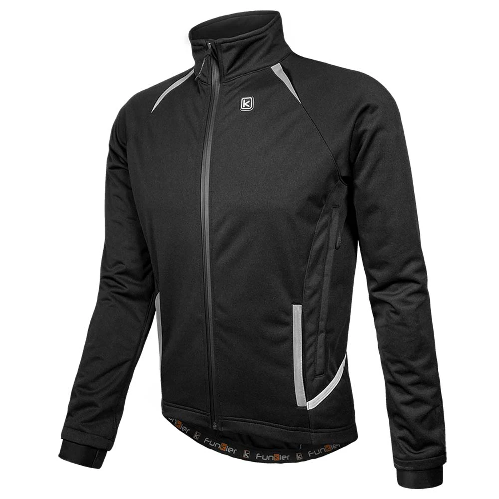 1. Jacheta Termica Ciclism FUNKIER Ponza - Black S