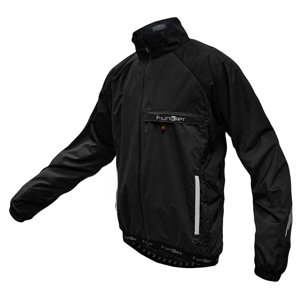 1. Jacheta Termica Ciclism FUNKIER Rovigo Pro - Black S