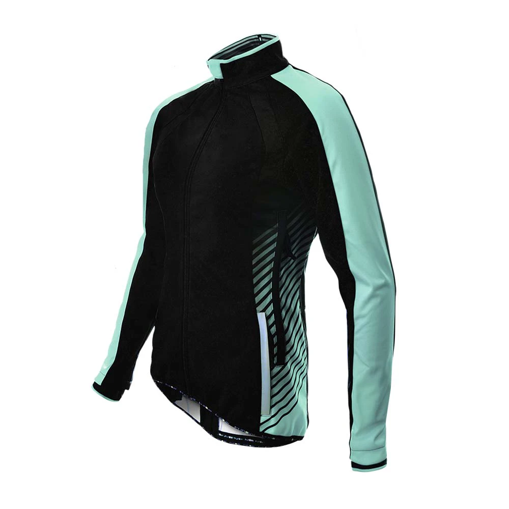 1. Jacheta Softshell Ciclism FUNKIER Alvi Pro Women - Mint L