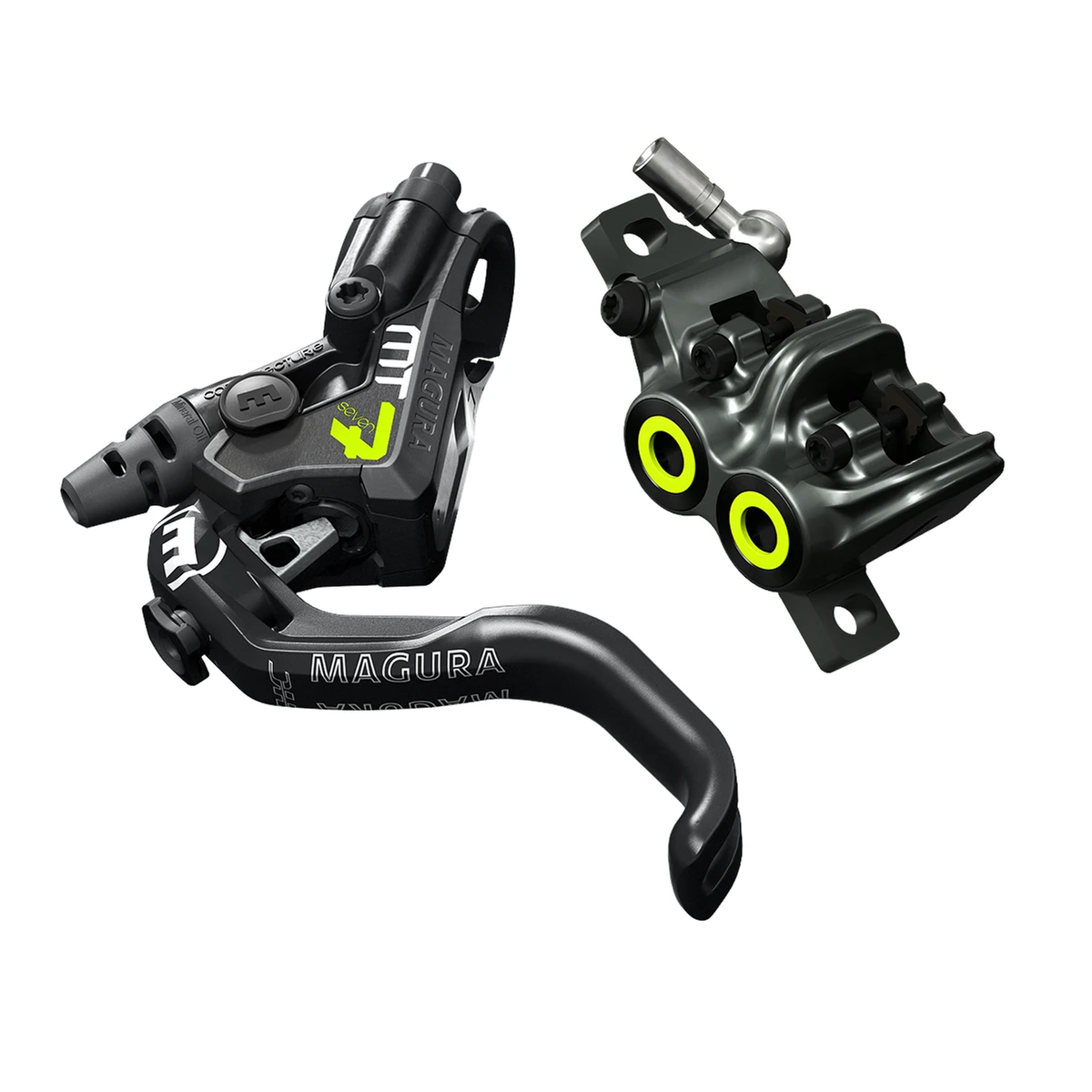 1. Frana disc hidraulica MAGURA MT7 Pro 1-finger HC lever blade
