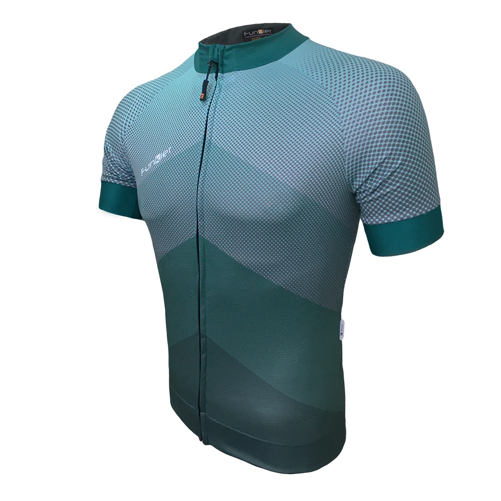 1. Tricou Ciclism FUNKIER Piacenza-2 Pro Men (S/S) - Ocean Green L