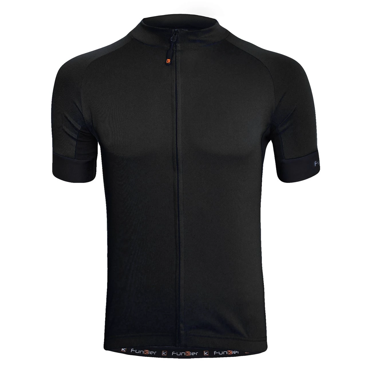 1. Tricou Ciclism FUNKIER Cefalu Active Men (S/S) - Black XXS
