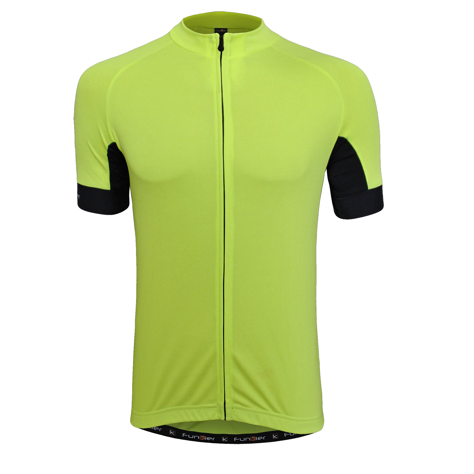 1. Tricou Ciclism FUNKIER Cefalu Active Men (S/S) - Yellow XXS
