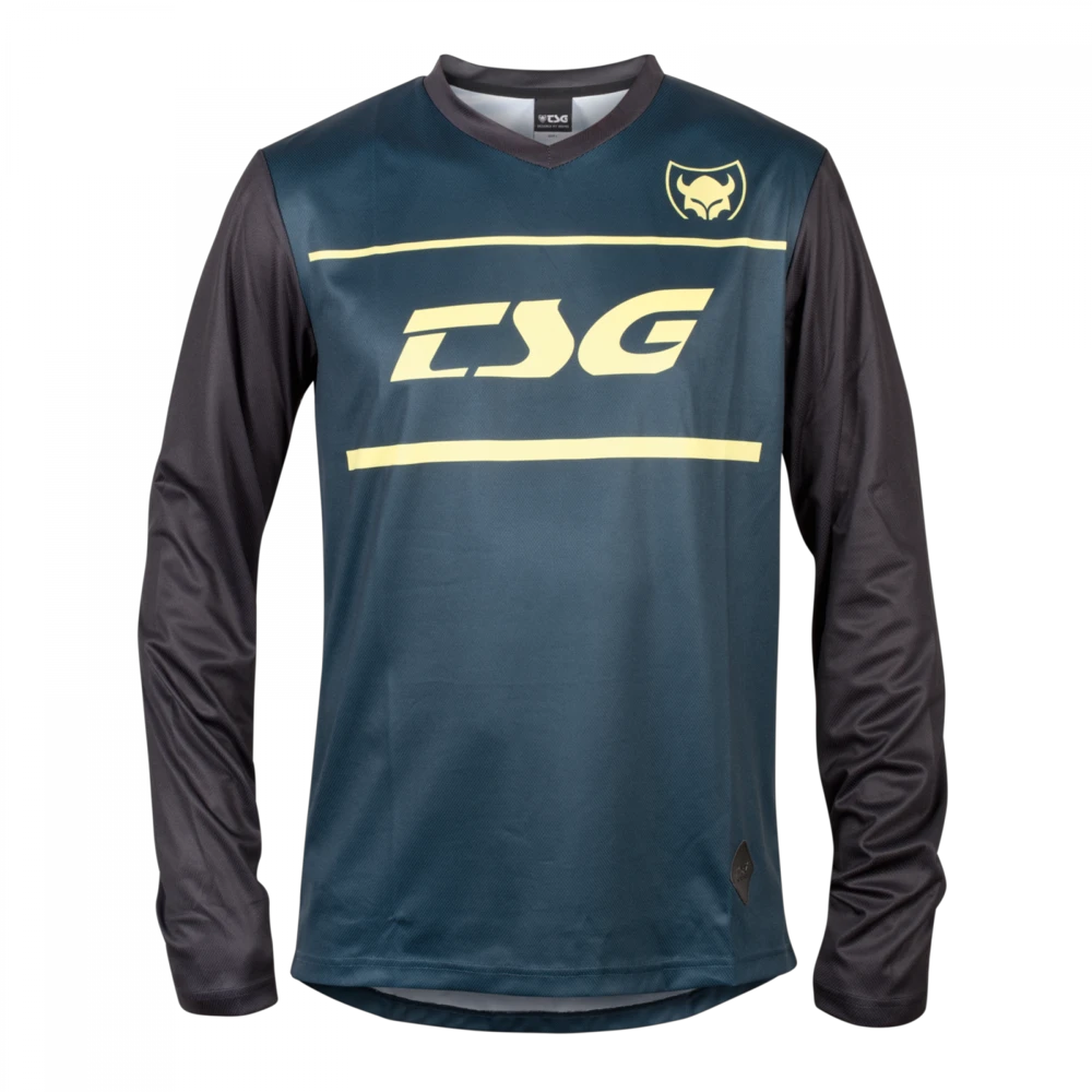 1. Tricou Ciclism TSG Plain (L/S) - Blue S