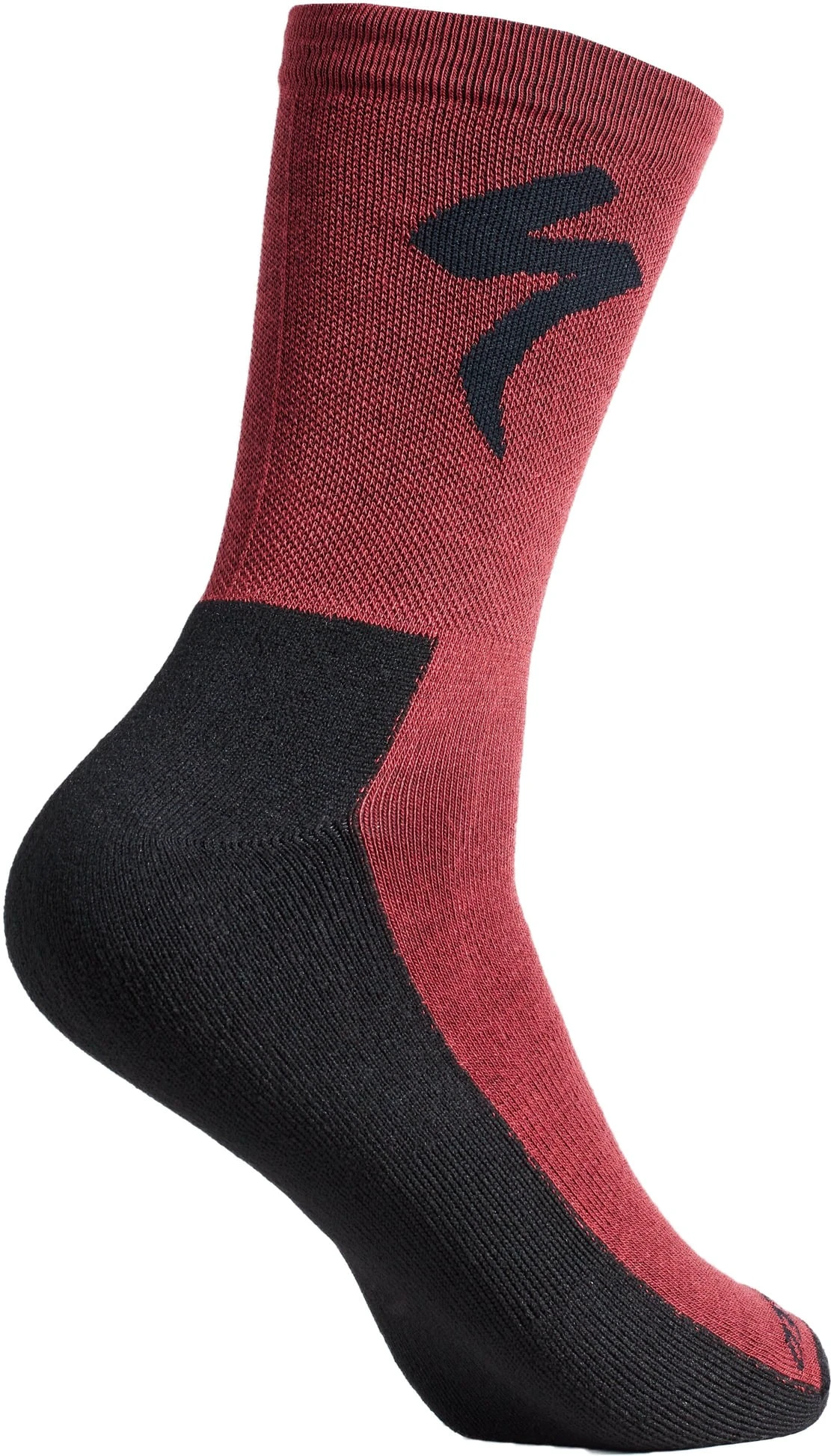 1. Sosete Ciclism SPECIALIZED Primaloft Lightweight Tall Logo - Maroon XL