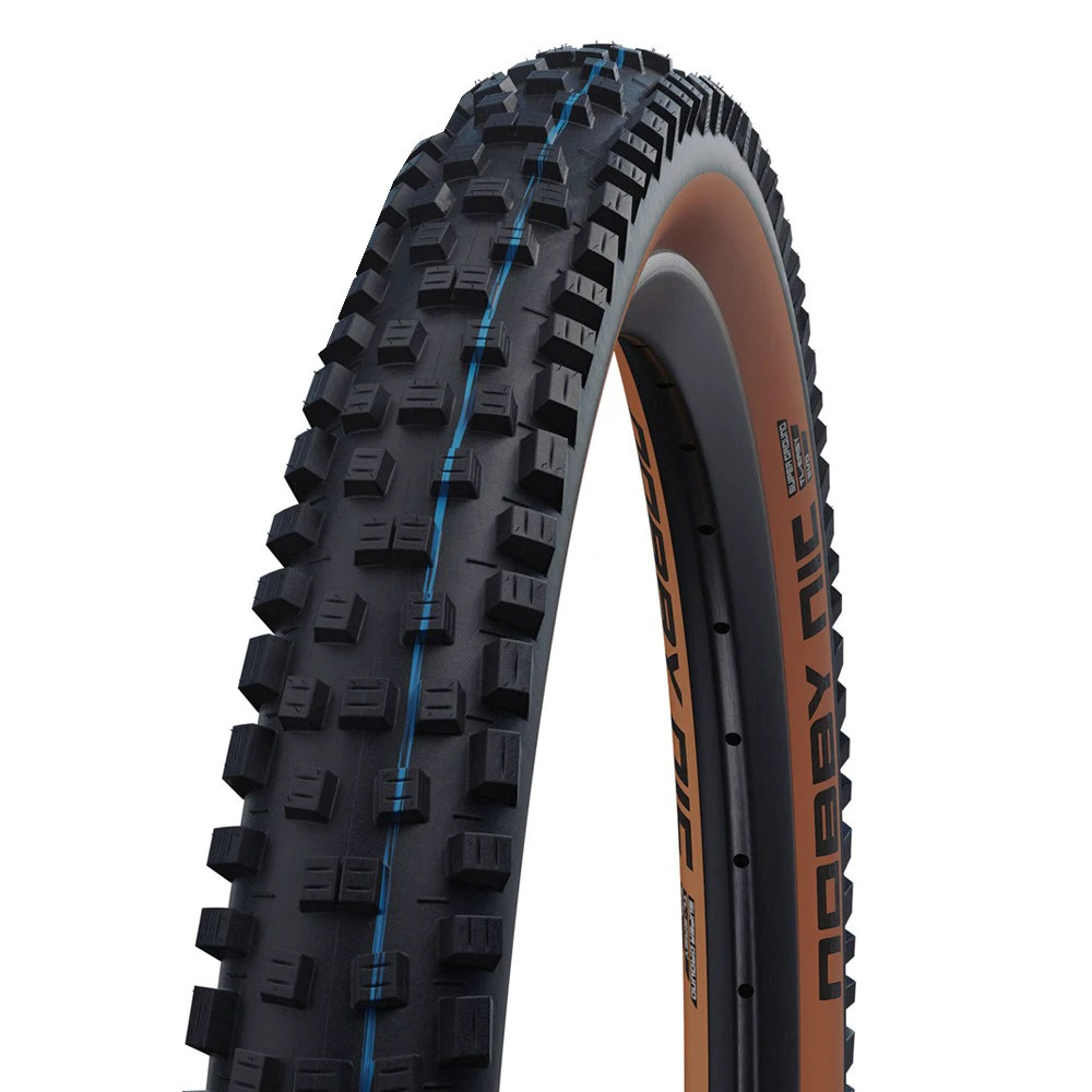 1. Cauciuc SCHWALBE Nobby Nic - 29x2.40 (62-622) HS602 B/BRZ-SK, Super Ground, Addix SpeedGrip - TLE pliabil