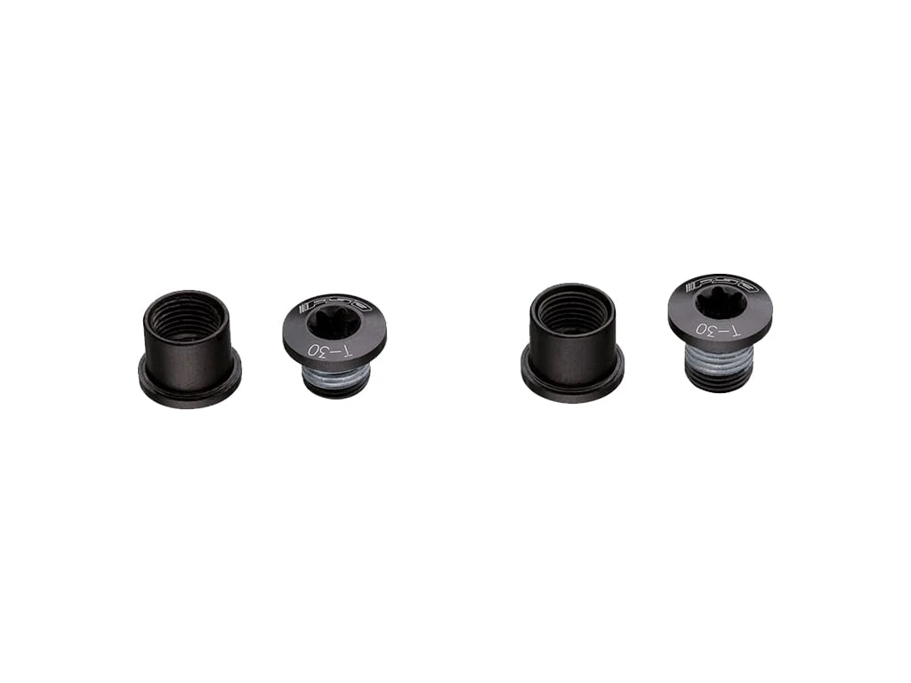 1. Suruburi foaie angrenaj + torx FSA CR Bolt Kit Negru Road/MTB T30 E0024 5 buc