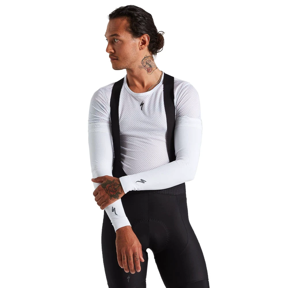 1. Incalzitoare Brate SPECIALIZED Seamless UV - White XS/S