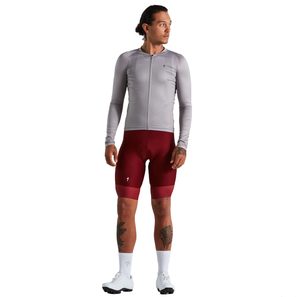 1. Tricou Ciclism SPECIALIZED Men's SL Air Solid (L/S) - Silver M