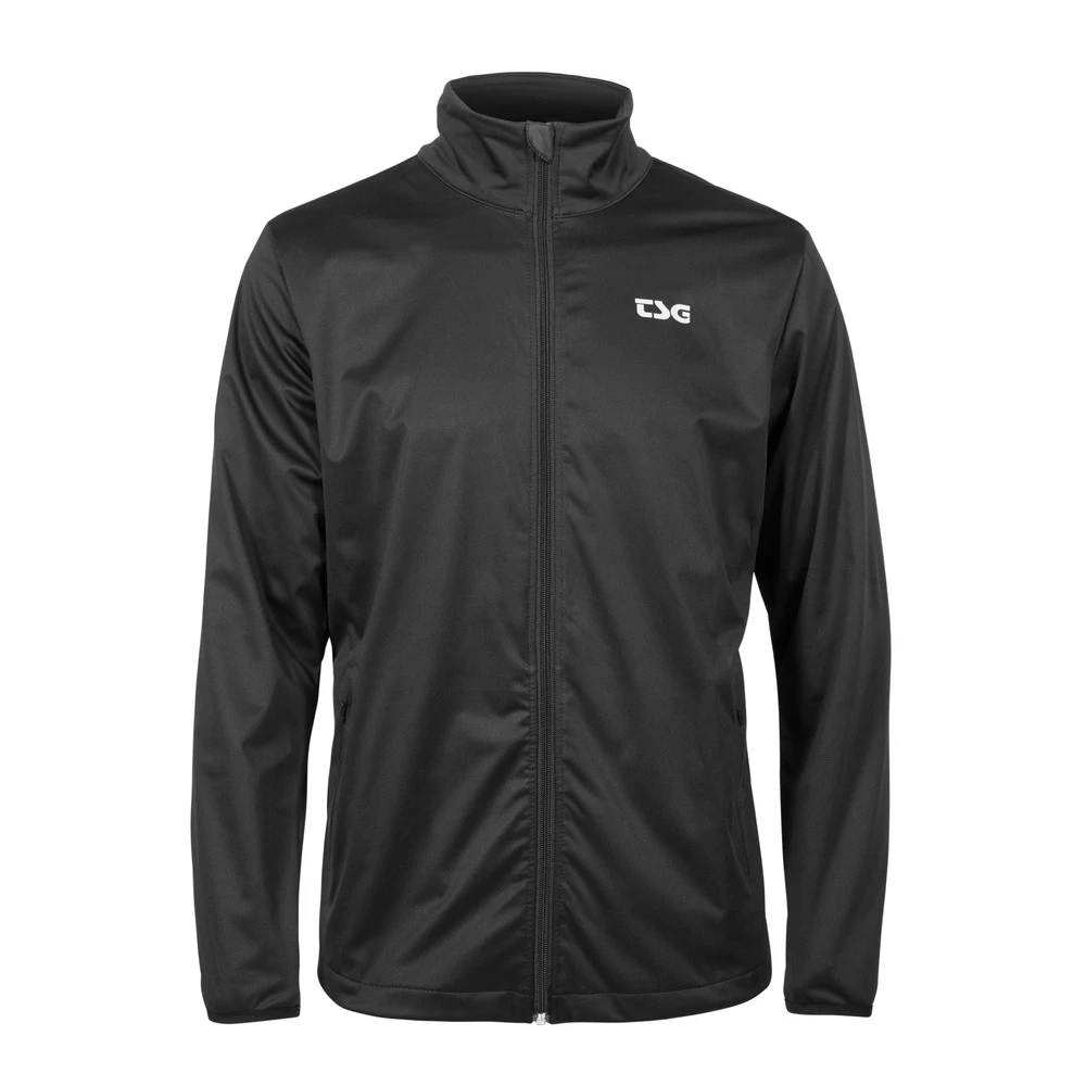 1. Jacheta Softshell Ciclism TSG Instant - Black XS