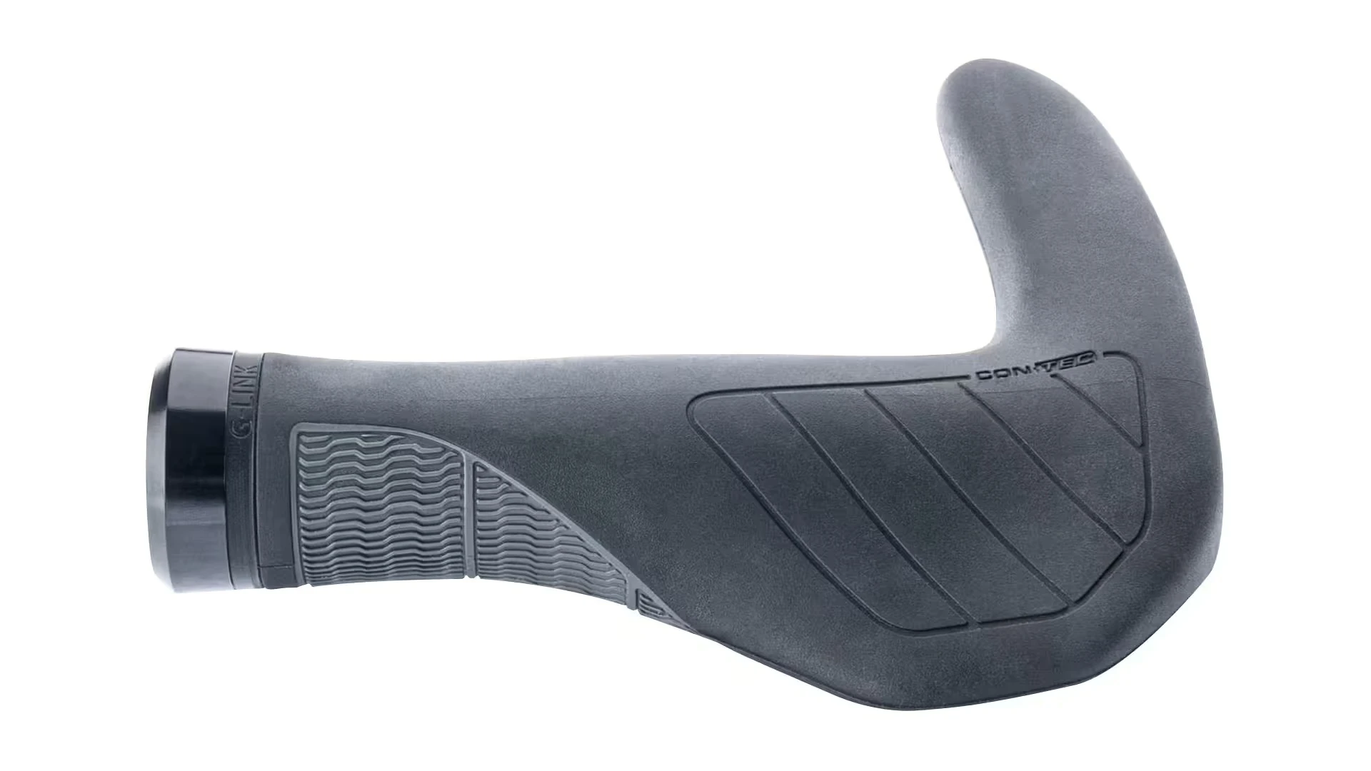 1. Mansoane CONTEC Merge Trekking Bar 140mm - Black/Grey