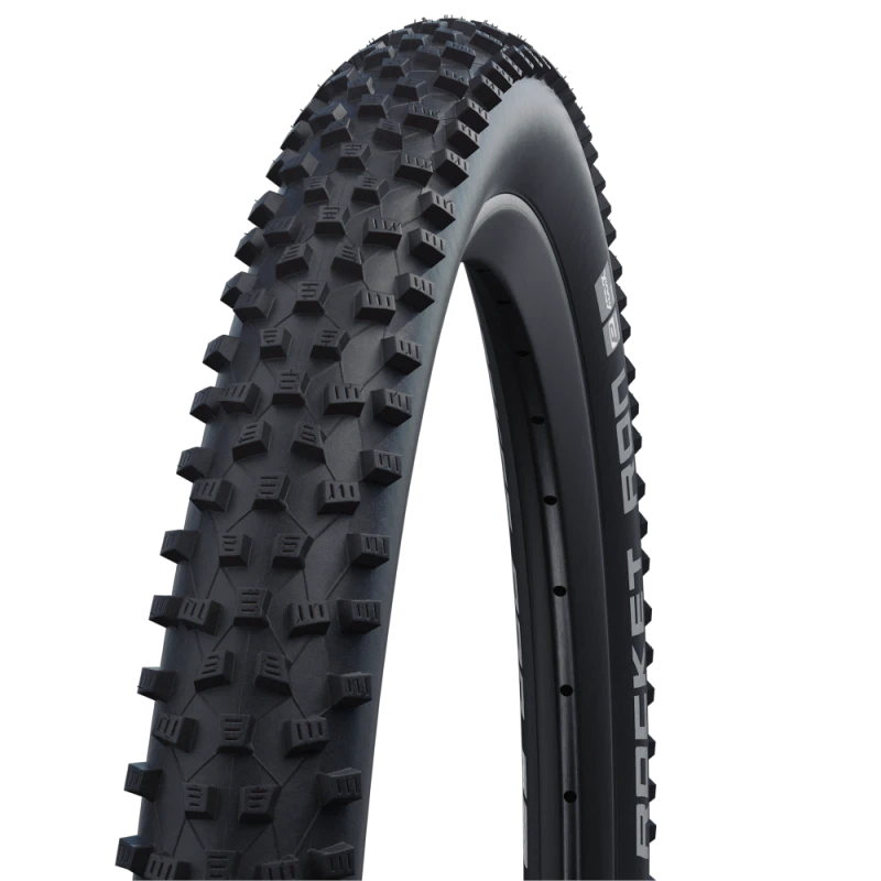 1. Cauciuc SCHWALBE Rocket Ron - 27.5x2.60(65-584) HS438 B/B-SK, Addix SpeedGrip - TLE Pliabil
