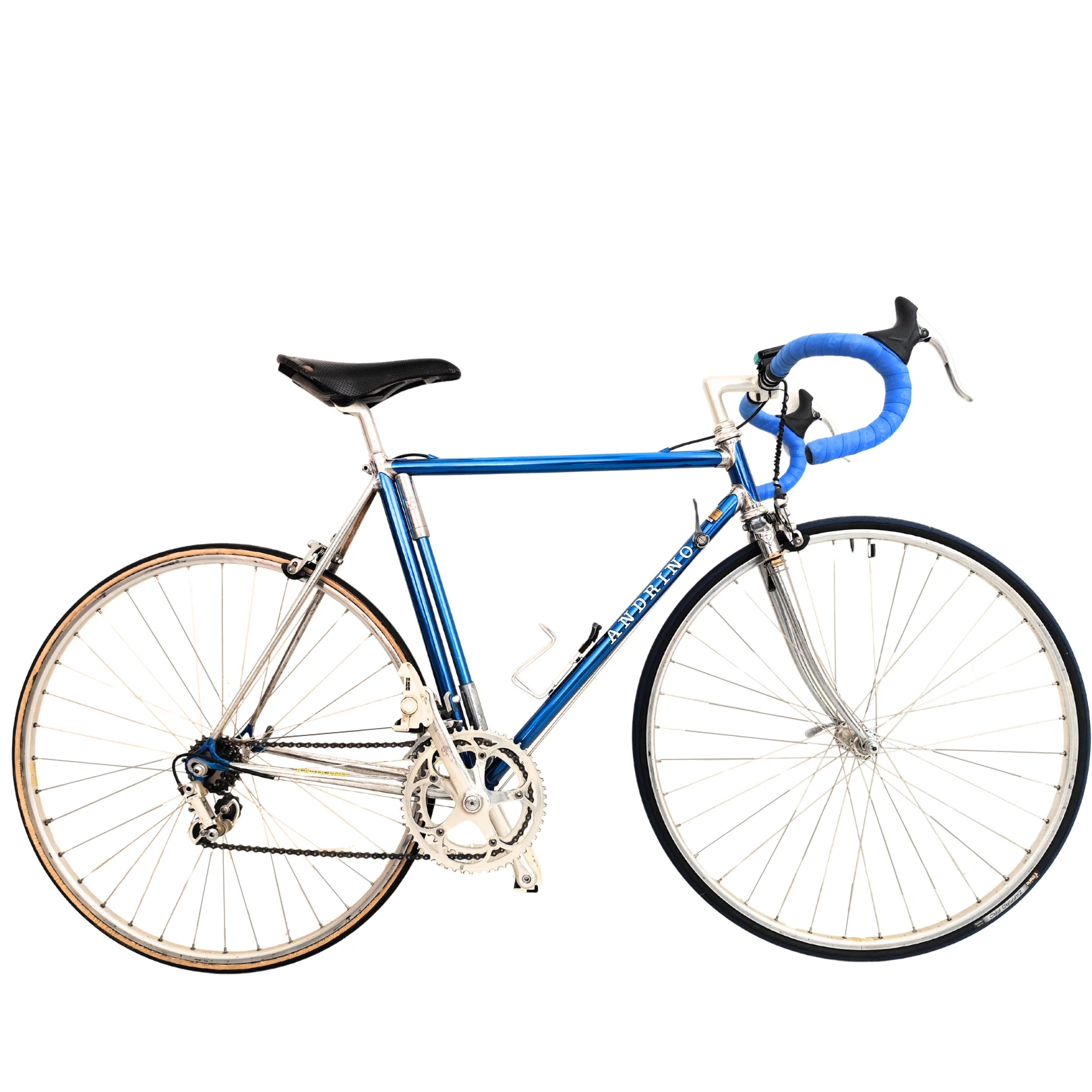 1. Vintage Andrino Campagnolo Nuovo Record 14v Talla S Azul Bicicleta Carretera Segunda Mano