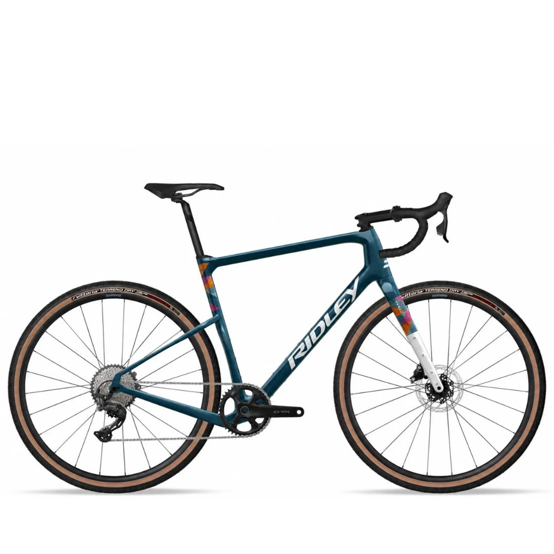 1. Ridley Kanzo Adventure GRX 12v Talla M Azul Bicicleta Gravel Ocasión Segunda Mano