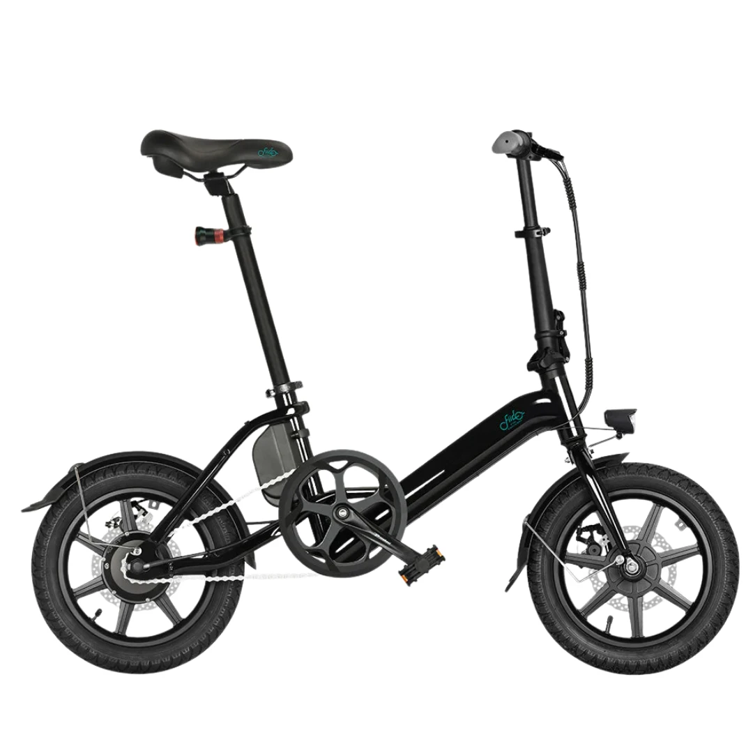 1. Fiido D3 Pro 280Wh Mini Negro Bicicleta Electrica Ocasión Urbana Paseo