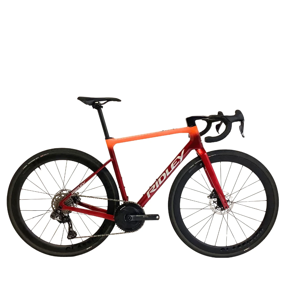 1. Ridley Grifn GRX800 Di2 11v Talla S Rojo Bicicleta Gravel Carretera Segunda Mano