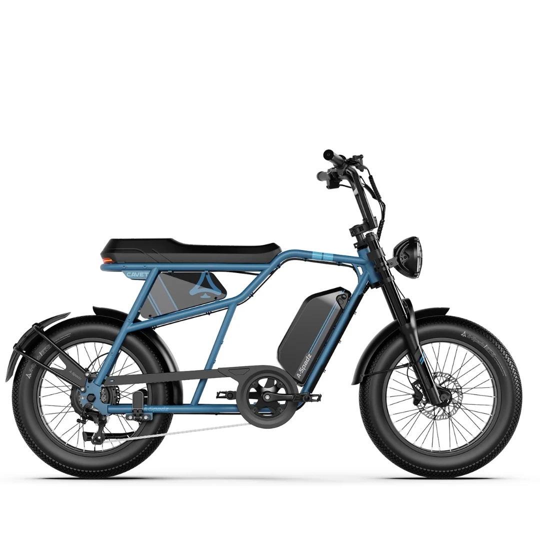 1. Aspadz Cavet Air 750wh 250w 100km Bicicleta Electrica Ciudad Paseo Ocasión