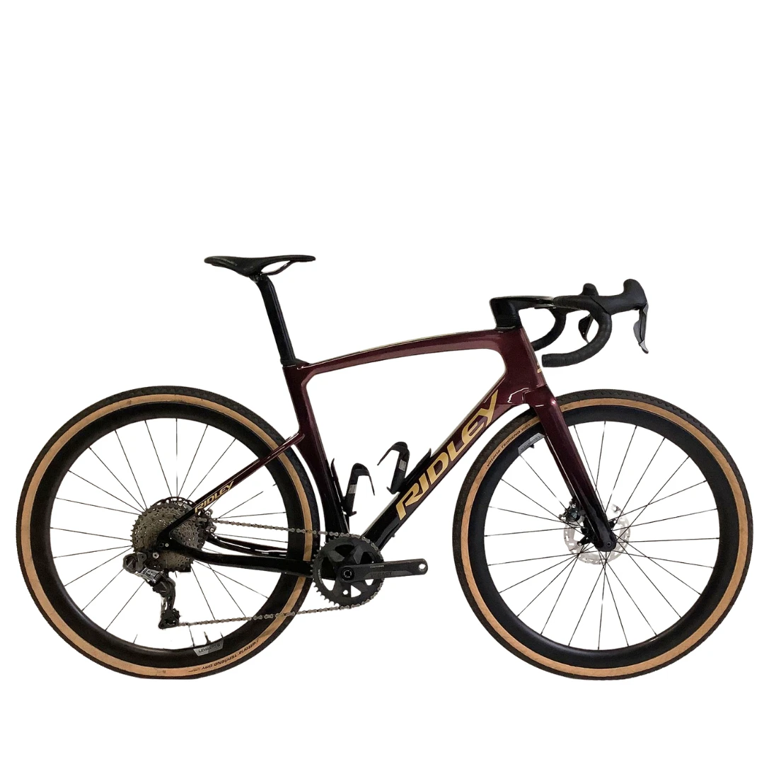 1. Ridley Kanzo Fast GRX Di2 Talla S Rojo Carbono Bicicleta Gravel Segunda Mano