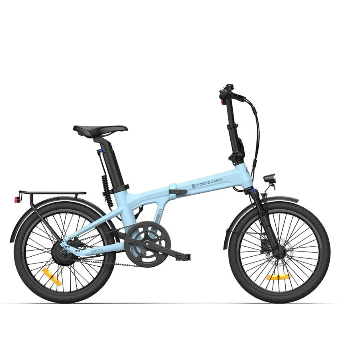 1. ADO Air 20 Pro 250W Bafang 100km Celeste Bicicleta Electrica Ocasión Ciudad Plegable