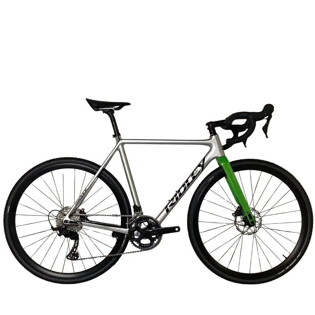 1. Ridley X-Night SL Disc GRX600 2x12 Talla S Gris Bicicleta Gravel Ciclocross Ocasion