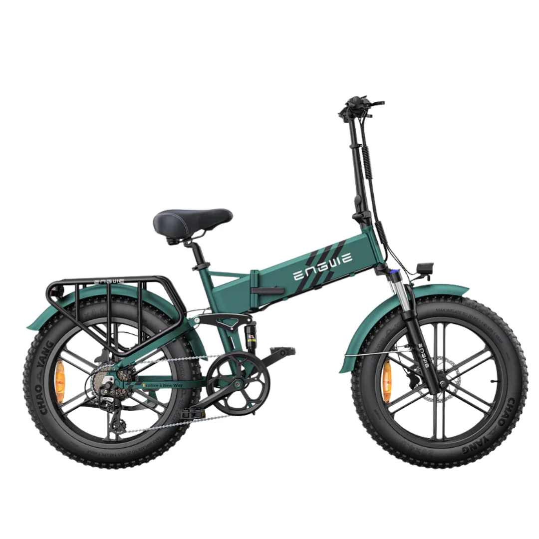 1. Engwe Pro 2.0 768Wh 120km Talla ML Verde Bicicleta Electrica Plegable Ocasión Ciudad